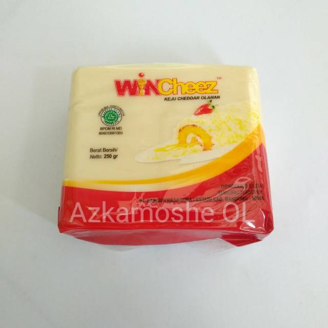 

Keju Cheddar Wincheez gold 250gr kemasan