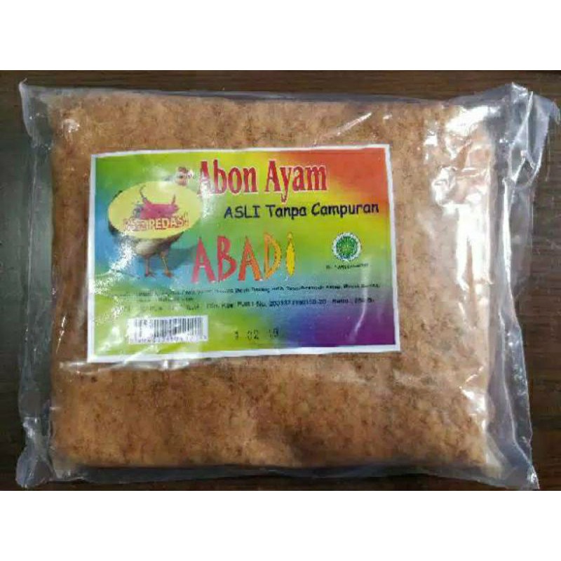 

Abadi Abon Ayam Manis & Pedas 1 KG