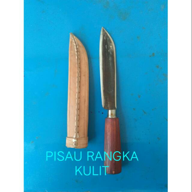 Pisau & sarung kulit