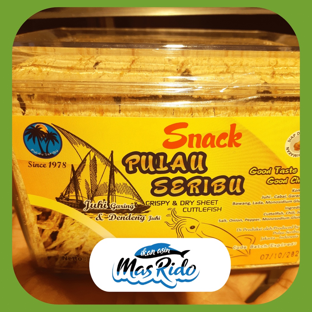 

Snack Juhi Pulau Seribu 175G Makanan Ringan Cemilan