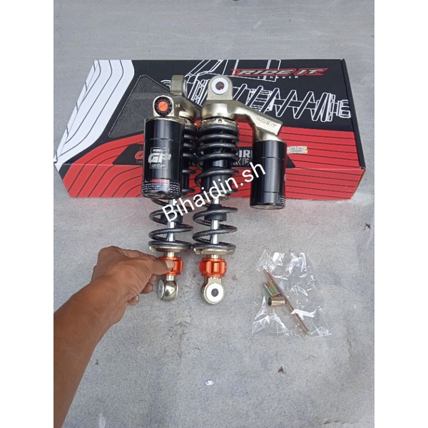 shock ride it gp pro 299 280/320mm click rebound(terbaru) vega,jupiter z/z1,fiz r,rx king-5