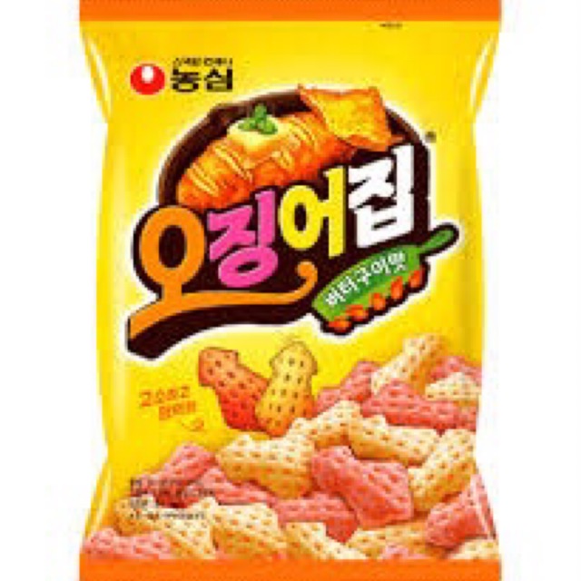 

Snack Korea - nongshim cuttle fish / cumi-cumi (오징어집 )
