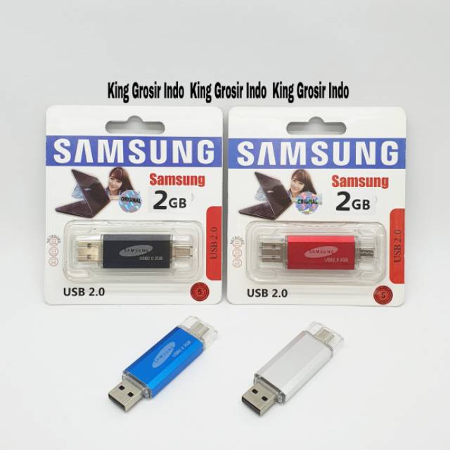 Flashdisk OTG Samsung 2GB 2 GB Type C Original Flashdrive Type-C