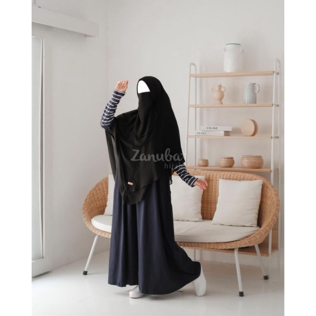 GAMIS KAOS BAHAN COMBED HD 19 ZANUBA