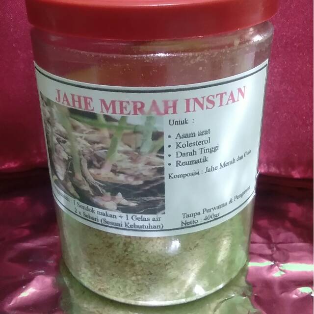 

MINUMAN JAHE MERAH INSTAN