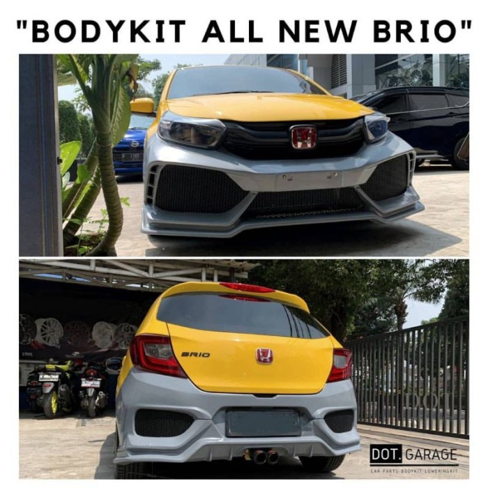 Bodykit All New Brio 2018 2019 2020 Type R Turbo Sparepart Mobil BODY KIT BODIKIT Nice Product