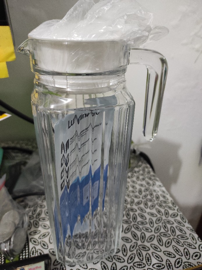 Luminarc Teko Quadro Jug 1.1 Liter / Pcs