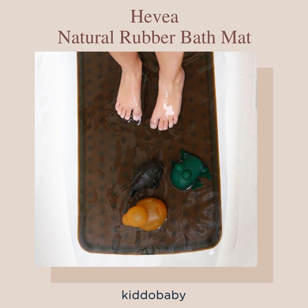 Hevea Natural Rubber Bath Mat | Alas Mandi Anti Slip