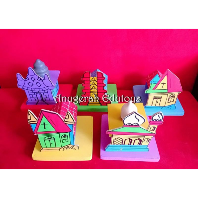 Maket Rumah Ibadah 3D