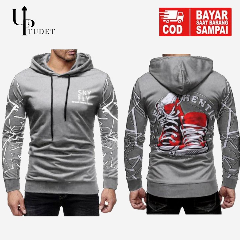 HOODIE SWEATER JAKET SKYFLY / PRIA WANITA UNISEX