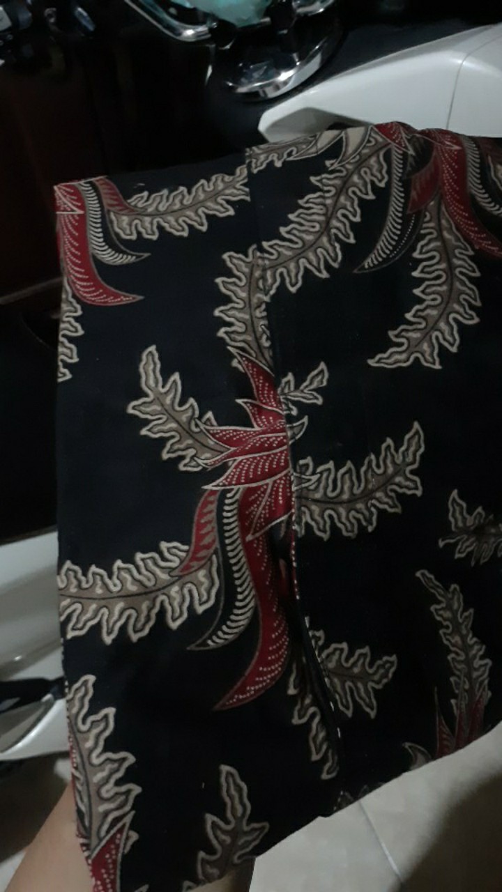 Maura Couple - Sania Ruffle Batik Couple Ori Ndoro Jowi Garansi Termurah Shopee - Batik Modern Solo