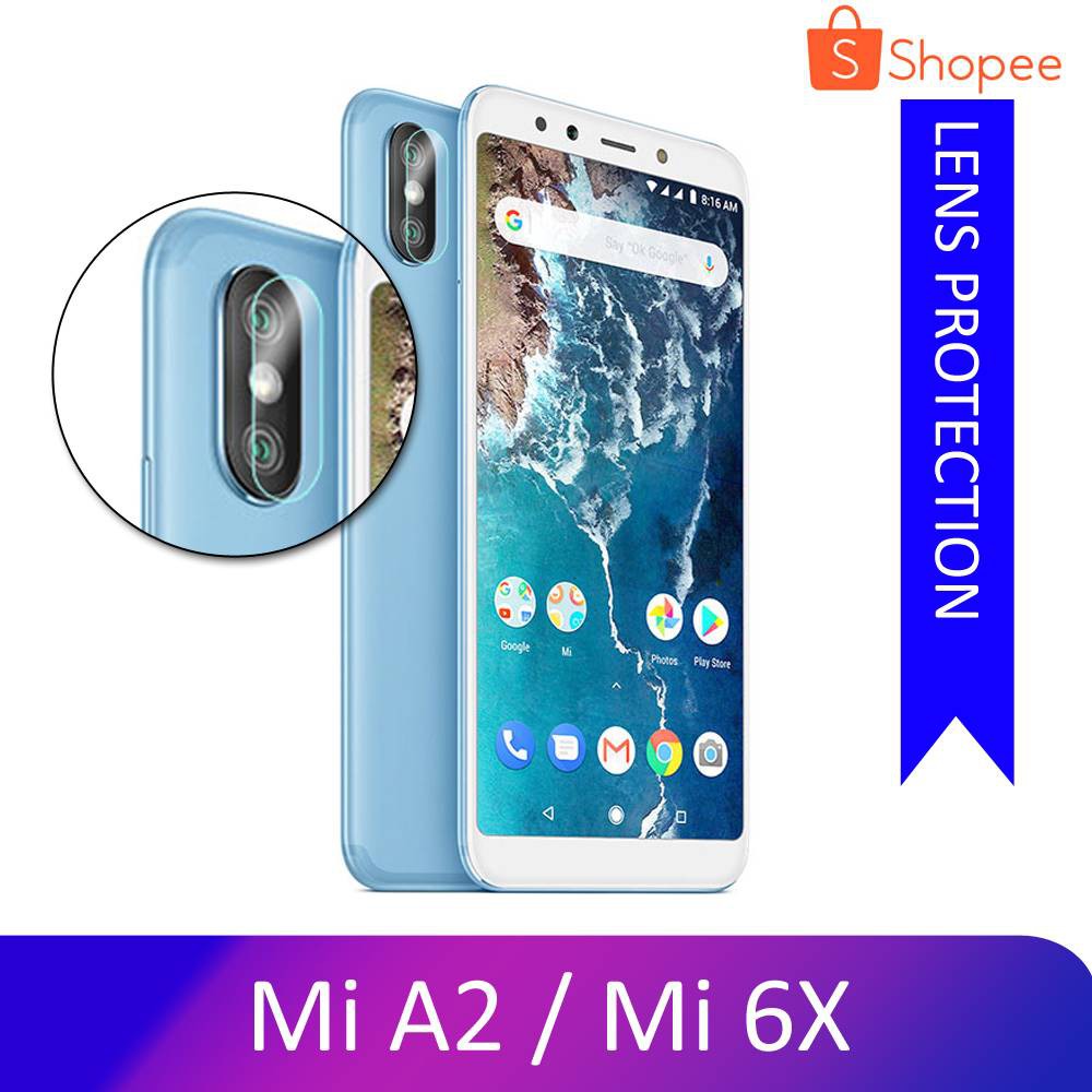 Tempered Glass Kamera XIAOMI Mi A2 / Mi 6X Pelindung Kamera Bahan kaca