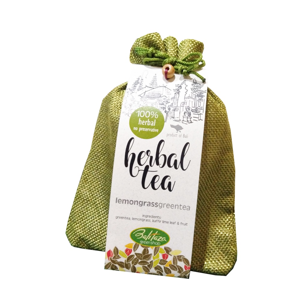 

Balitaza Lemongrass Green Tea 35gr/gunny (For 5 Teapot) - Teh Balitaza - Balitaza artisan tea