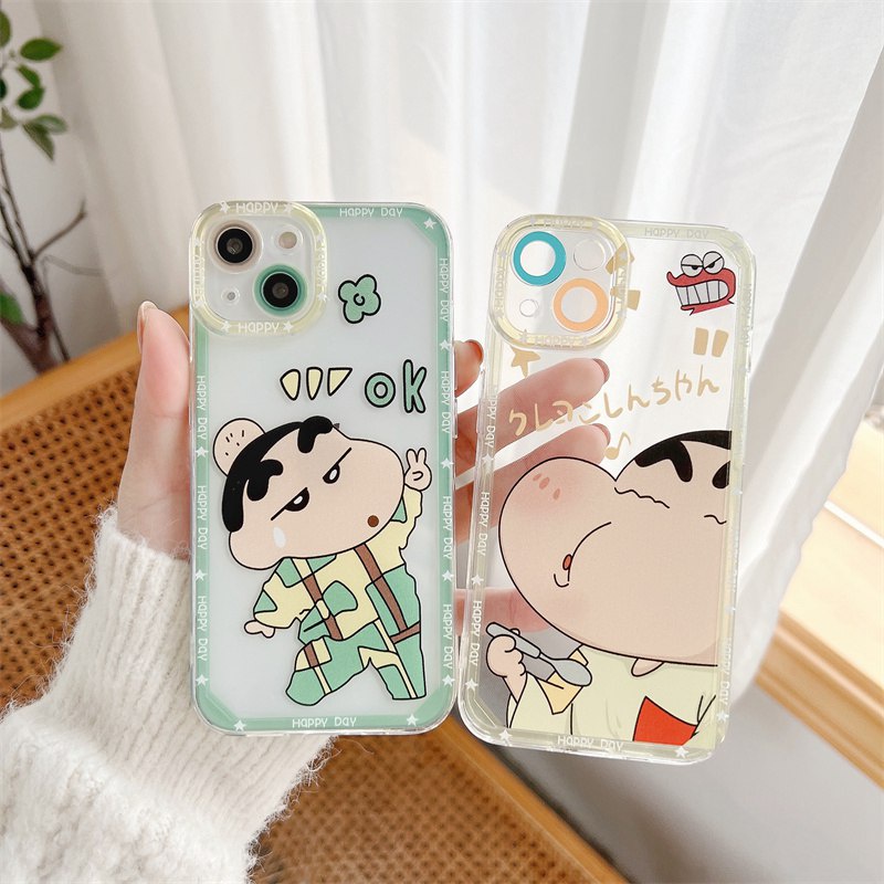 Angel Eyes Lucu Soft Back Case Cover Redmi 8 8A 9 9A 9C 9T 10 Prime Redmi Note 8 9 10 Pro Huawei Nova 7 9 P30 P40 P50 Mate 30 40 Pro Crayon Shin-chan Lucu Ftd Silikon