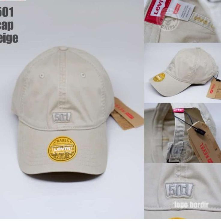 [PRODUK JCPCW] Topi Levis 501 Baseball pria dan wanita Import 8EL