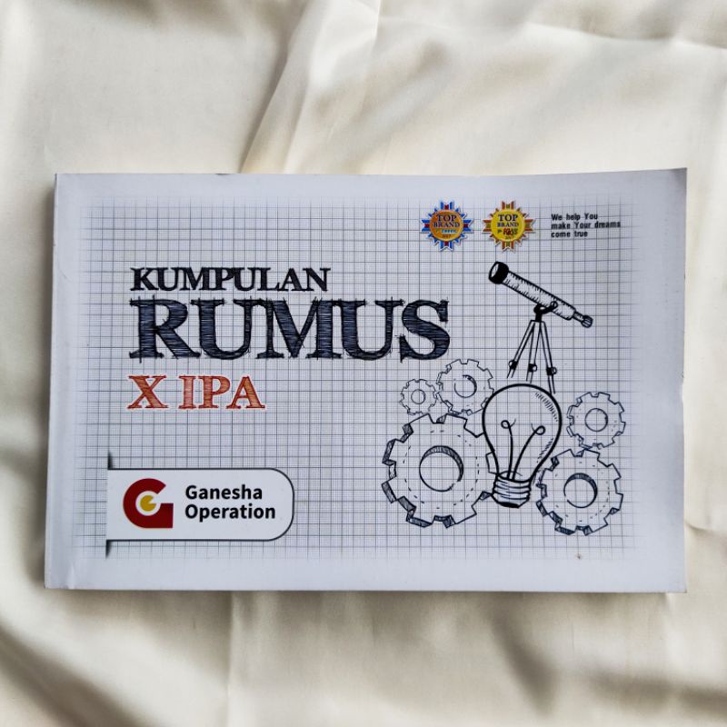 Buku Kumpulan Rumus X IPA Bimbel Ganesha Operation (go)
