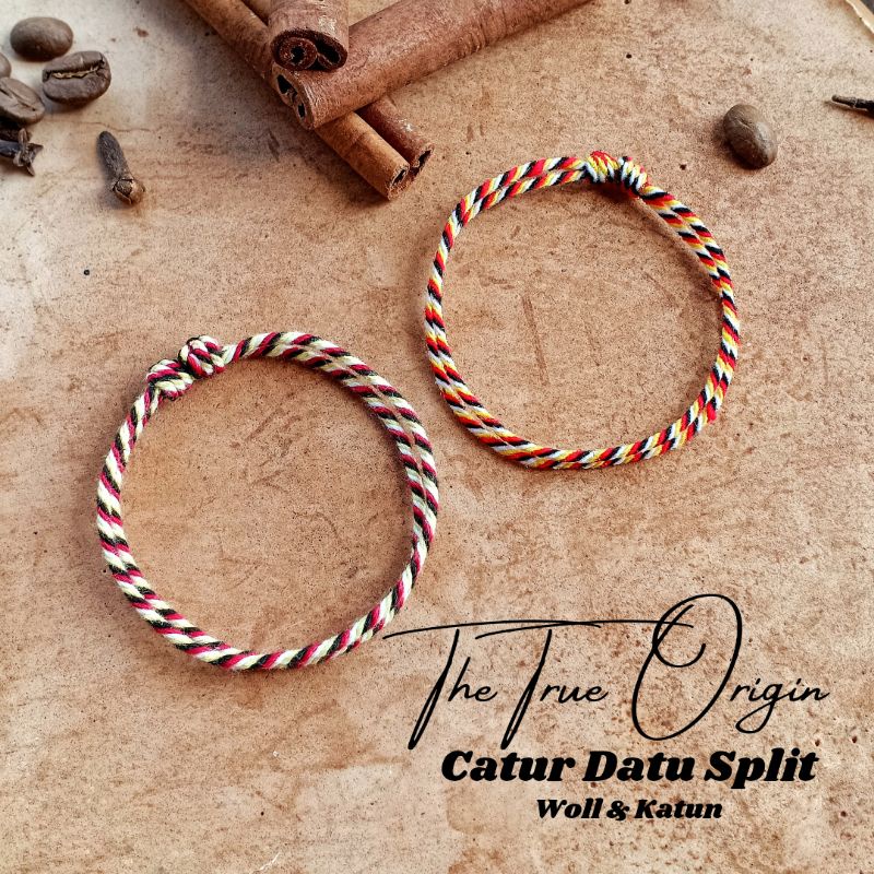 Gelang Caturdatu Ulir Original / Gelang Pasek / Gelang Khas Bali / Gelang Bali Murah / Gelang Caturdatu / Craft Dewata