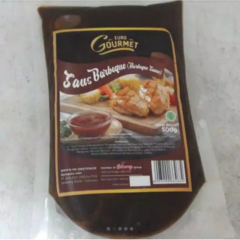 

EURO GOURMET BARBEQUE SAUCE 500 GRAM / SAUS BARBEKIU