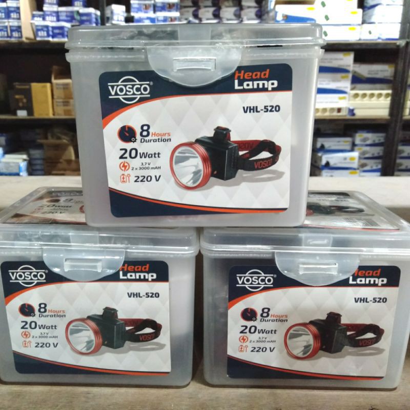 Senter kepala Vosco / head Lamp VHL-520