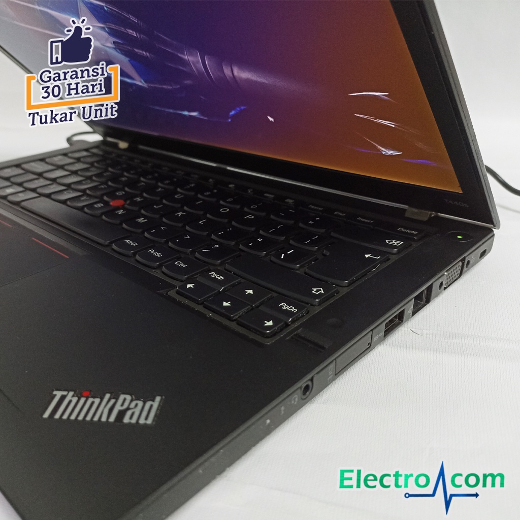 Lenovo Thinkpad T440s Core i7 Gen4 RAM 4GB SSD 256GB 14inch Sllim Bergaransi