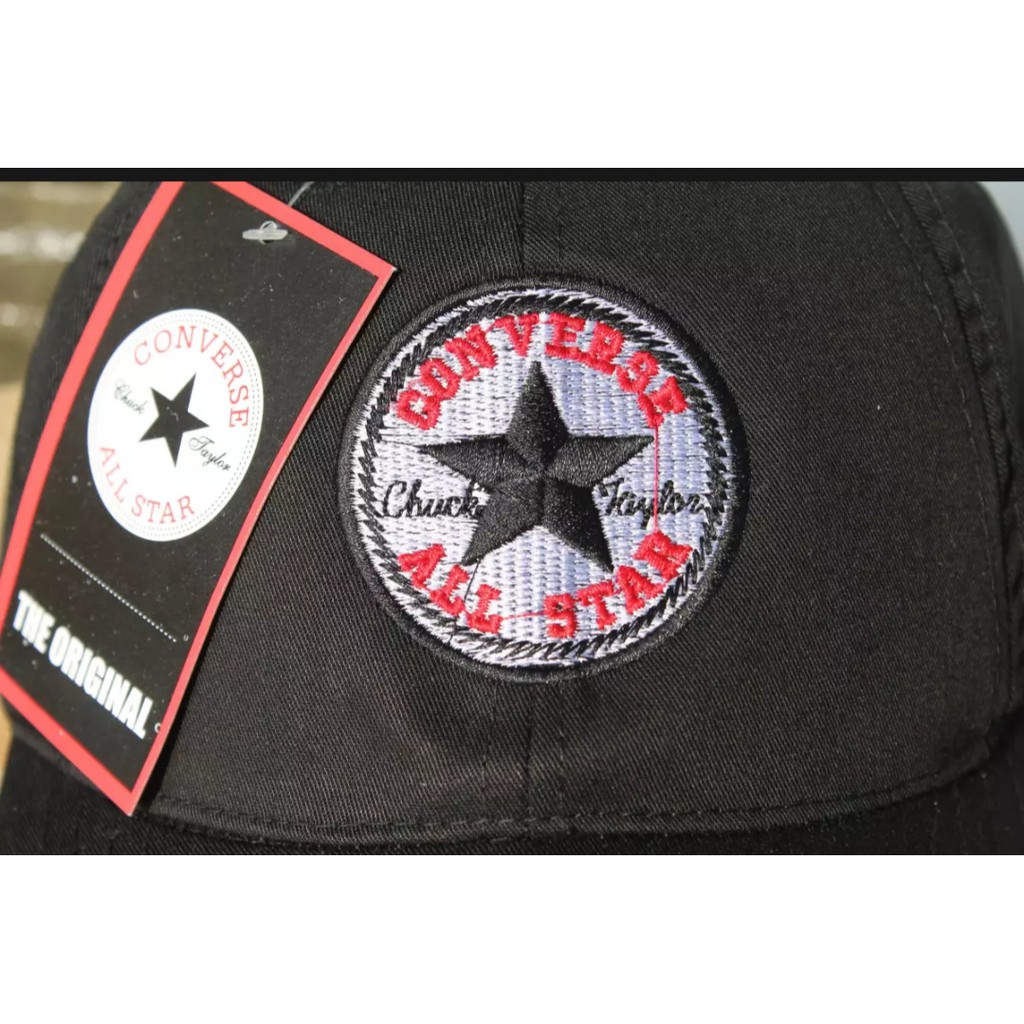 Topi baseball Conversei Premium Original Pria Wanit katun dril murah clip besi COD Aksesoris fashion