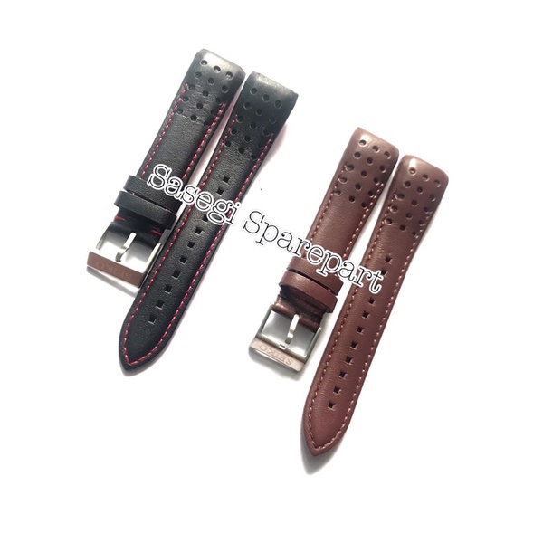 TALI STRAP SEIKO BARCELONA BARCA SPORTURA LEATHER SEIKO KULIT PREMIUM
