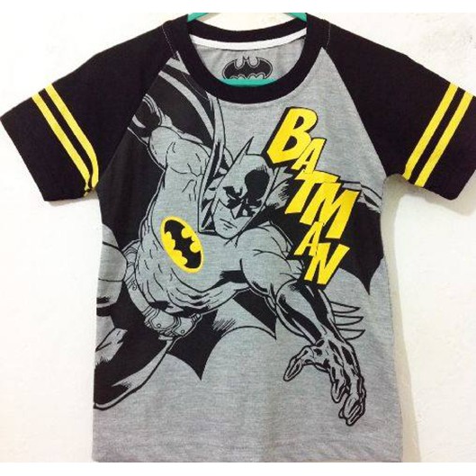 TSHIRT BATMAN GREY / KAOS BATMAN