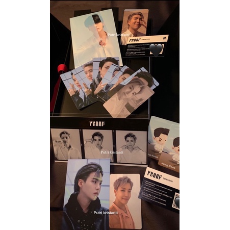READY ALBUM BTS PROOF COMPACT STANDART POB (PHOTOCARD, RPC PROOF, POSTCARD PROOF)