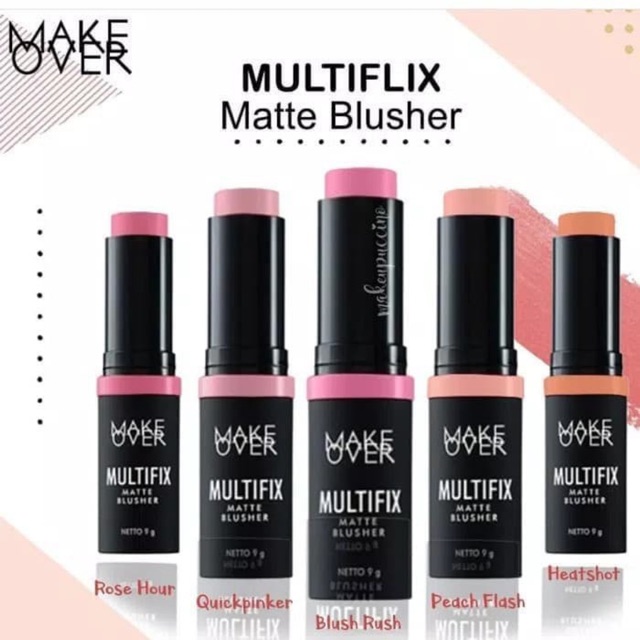 MAKE OVER MULTIFLIX MATTE BLUSHER