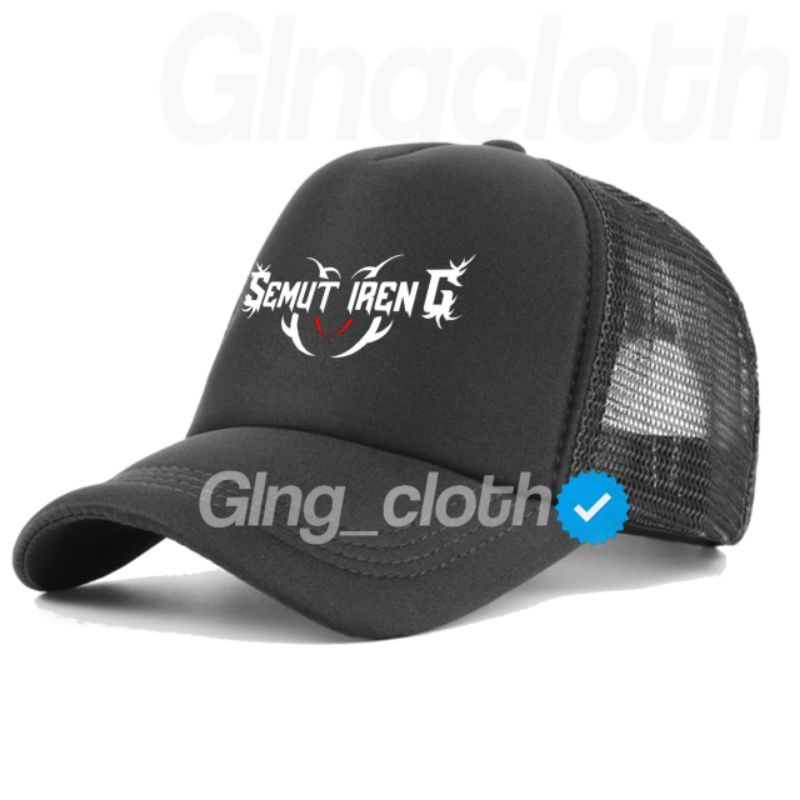 Topi Semut Ireng Psht Trucker Jaring - Topi Pasukan Semut Ireng PSHT