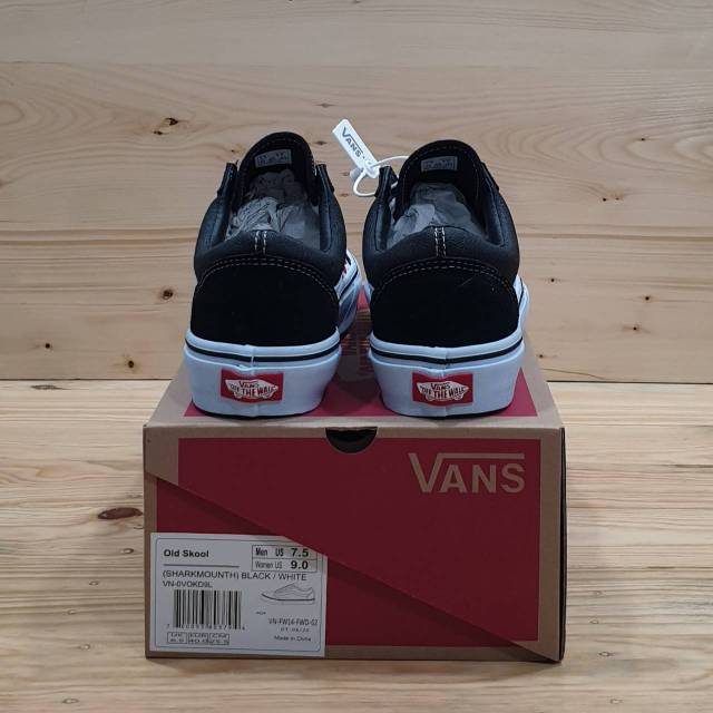 Vans oldskoll Sharkmounth Bw