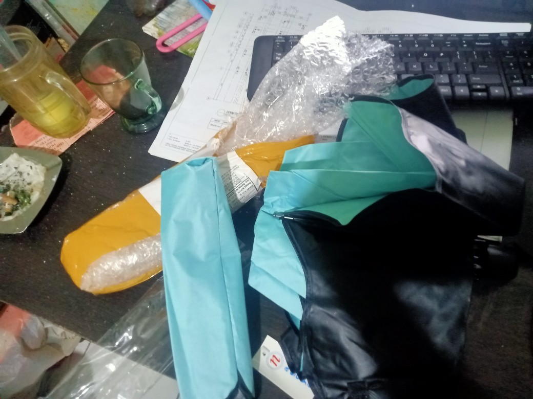 Payung Magic Umbrella  3d [gratis Bubble] / Payung Hujan Dengan Motif Yang Muncul Ketika Basah