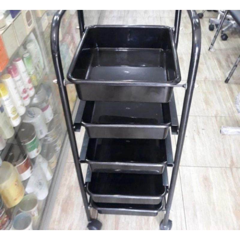 Troli salon/Rak Salon kecantikan 5susun