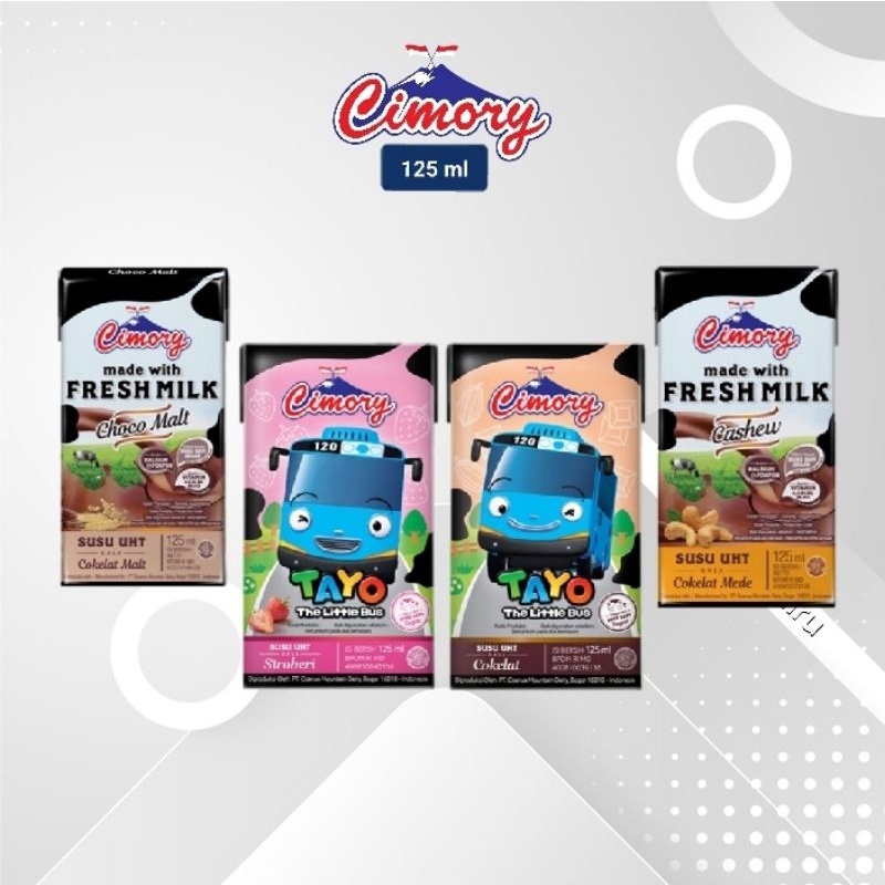 

Susu UHT Cimory Milk 125ml