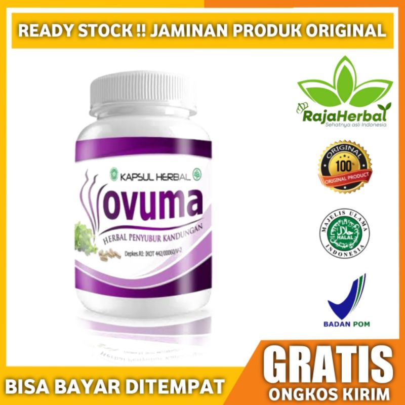 Obat Penyubur Kandungan Rahim Wanita Agar Cepat Hamil - Ovuma