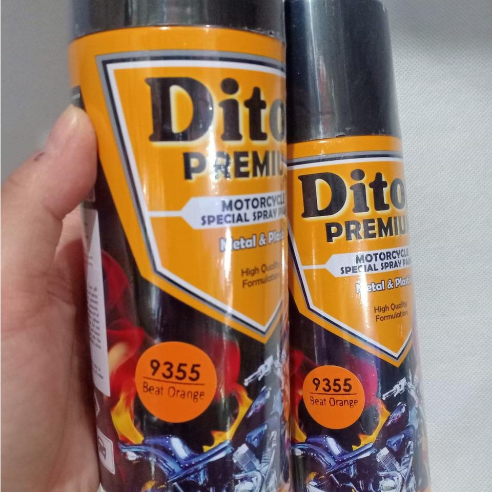 Pilok Pilox DITON Premium H9355* Beat Orange / 9355 Orange Honda (400cc / 400ml)