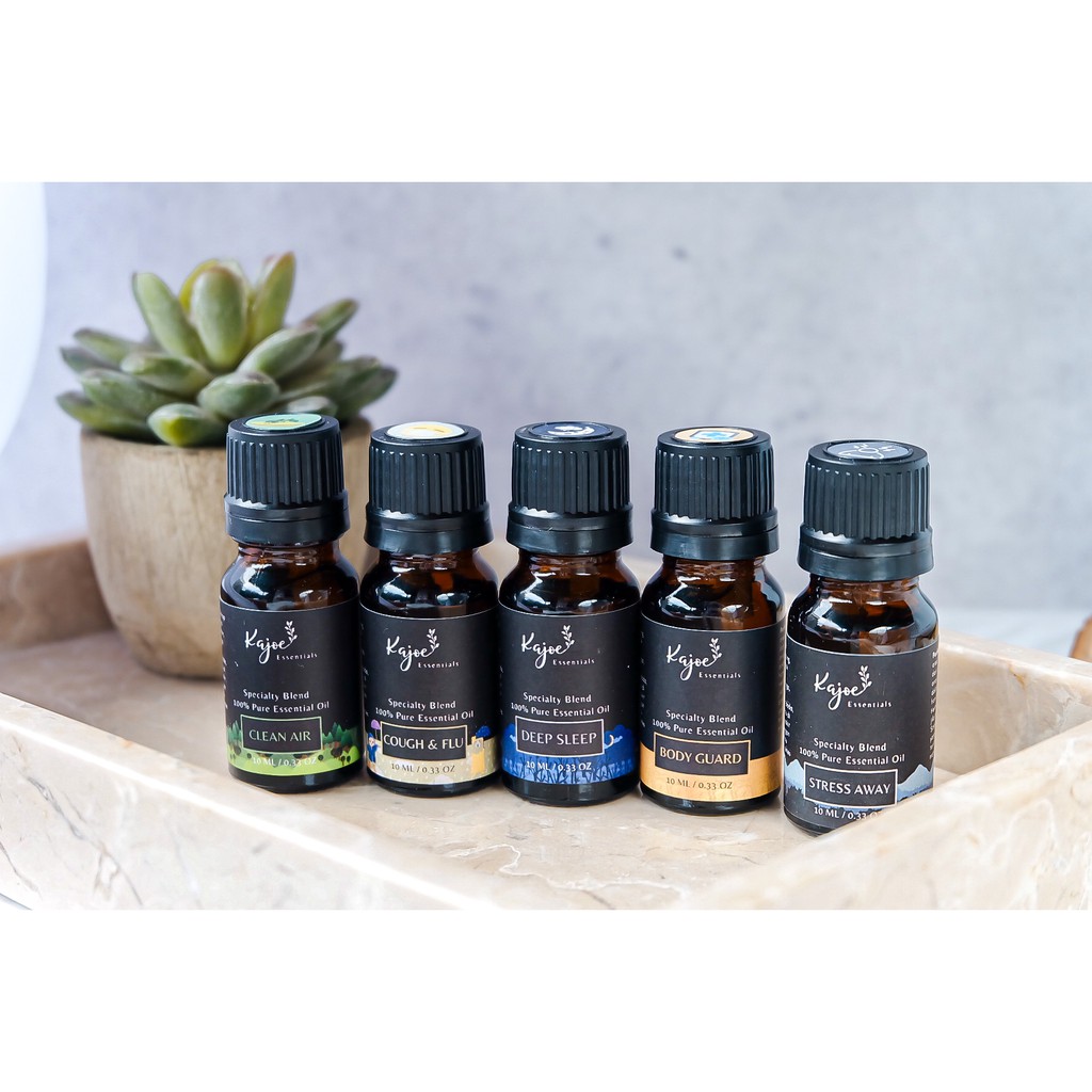 KAJOE STRESS AWAY Essential Oil Blend Diffuser Minyak Esensial Atsiri Aromaterapi Aromatheraphy