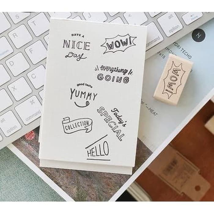 Wooden Stamp - Life Diary Series