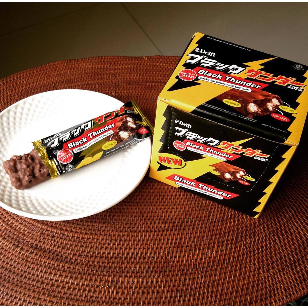 DELFI YURAKU BLACK THUNDER 21GR - (HARGA PER BOX)