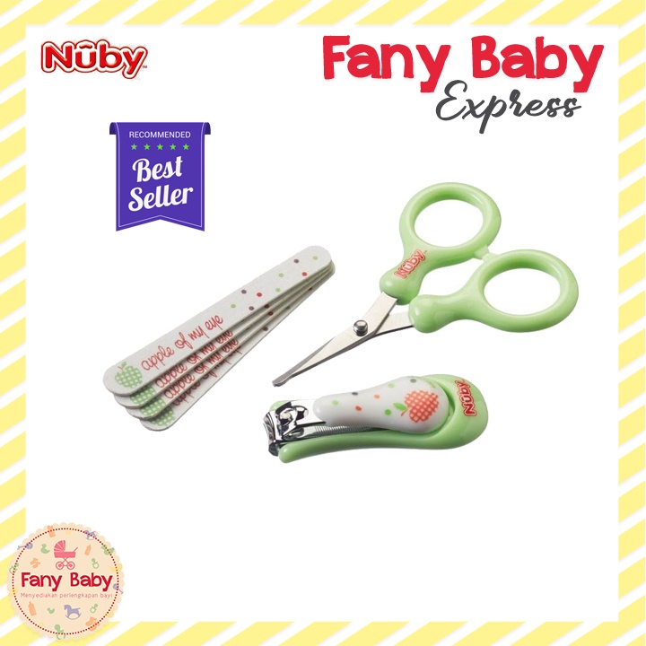 NUBY GROOM NAIL CARE SET CLIP SCISSORS