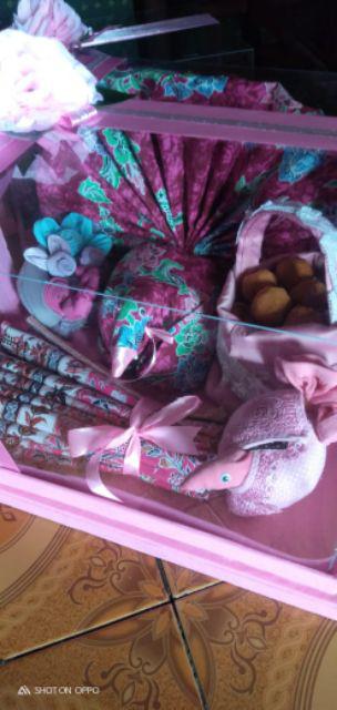 Kotak Seserahan 1 Set Isi 5 (seri Warna A)