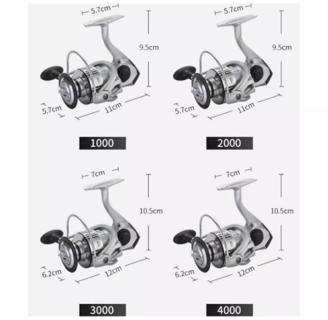 Reel spinning Power handle ZEUS Japan quality