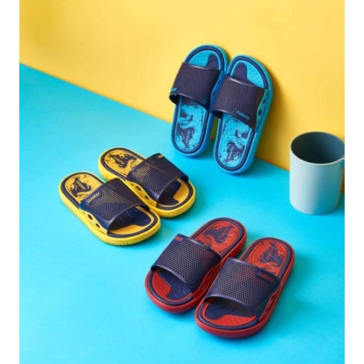 LUOFU E 6168D-E71K SANDAL SELOP ANAK TANGGUNG SIZE 30-35