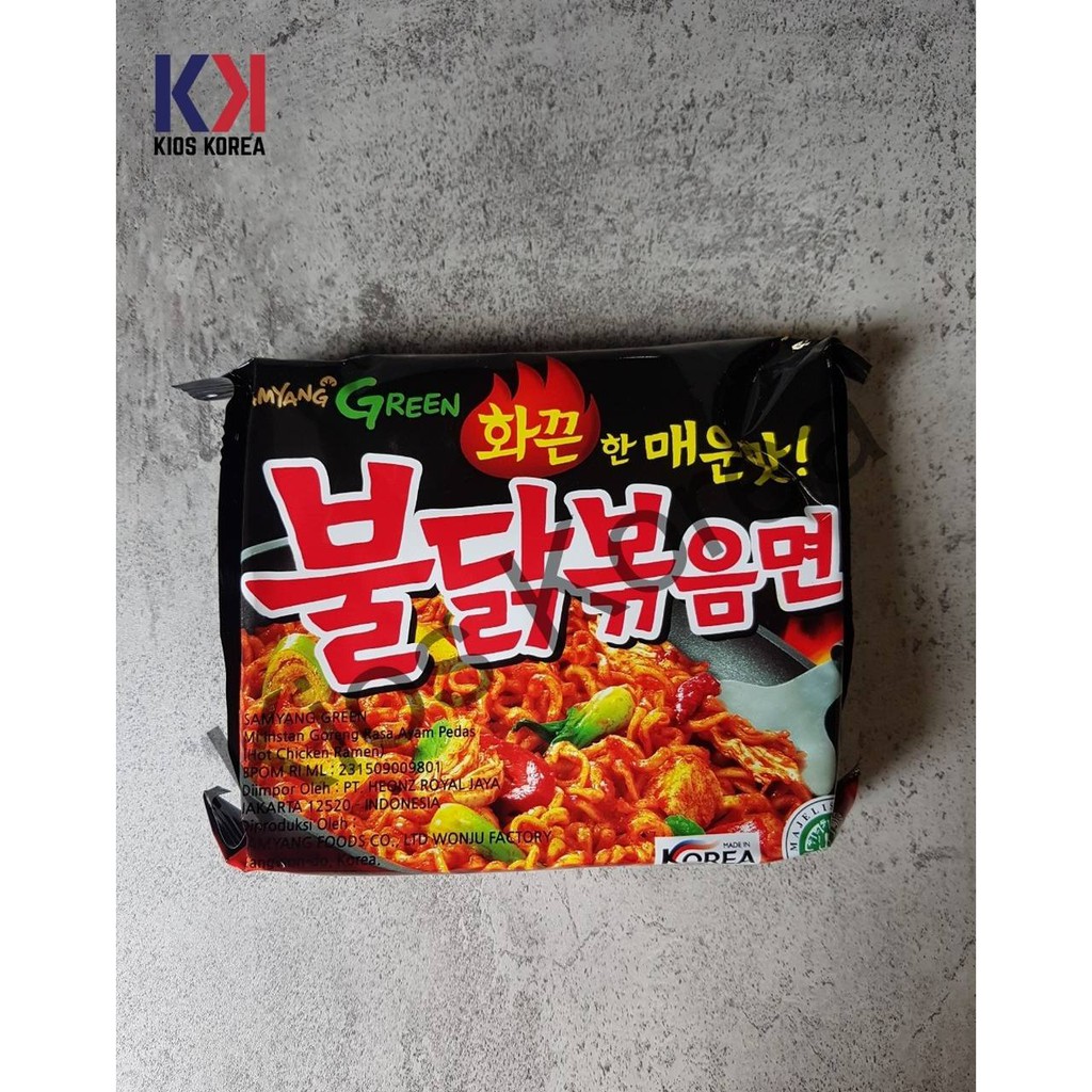 

Samyang Hot Chicken Ramen Original 140gr Ramyun Ramyeon Noodle Mie BEST SELLER