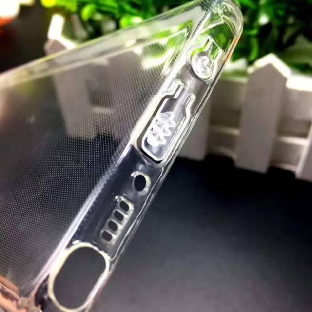 Soft Case Realme 5 Pro 6.3.inchi Jelly Case Realme 5 Pro TPU HD Anti Selip SUPER CLEAR + Port Cover