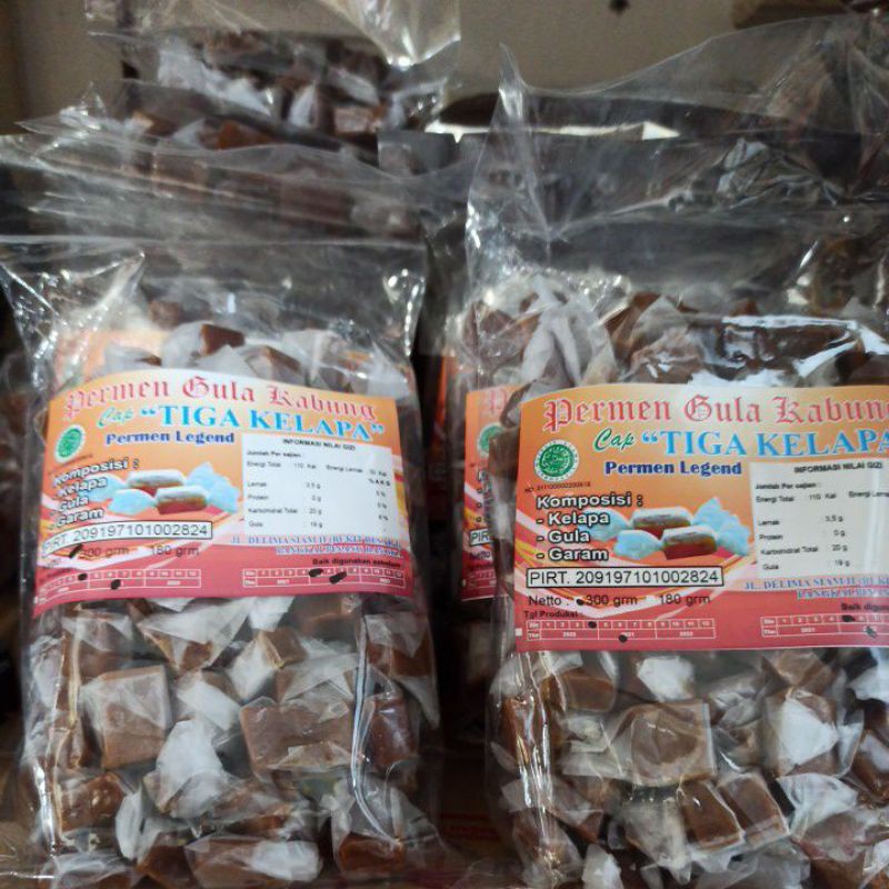 

permen gula kabung besar