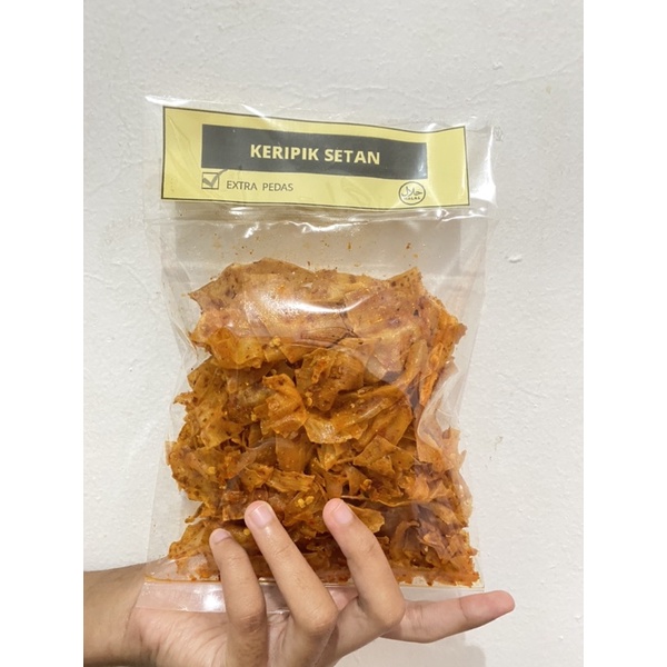 KERIPIK PEDAS - KERIPIK SETAN