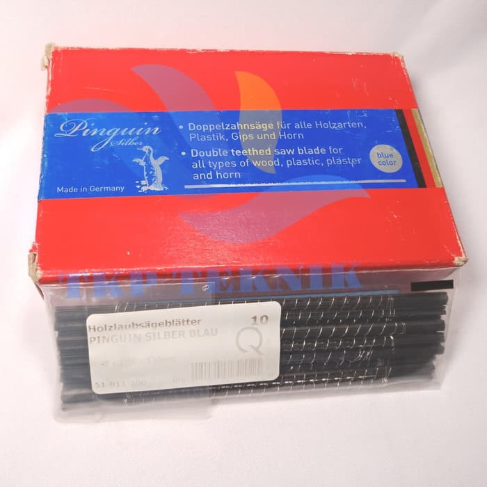 Langsung Order PINGUIN SILBER MATA GERGAJI TRIPLEK / UKIR / TULANG NO.10 terbaik