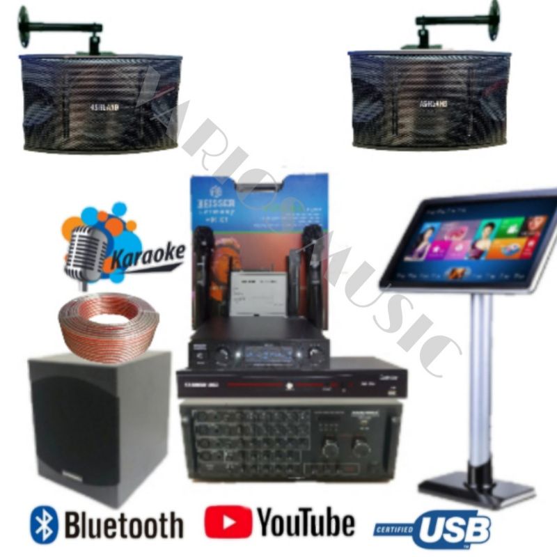 PAKET LENGKAP SOUND SYSTEM GEISSEL,HOME KARAOKE