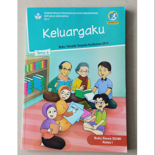Buku tematik kelas 1 SD , tema 4